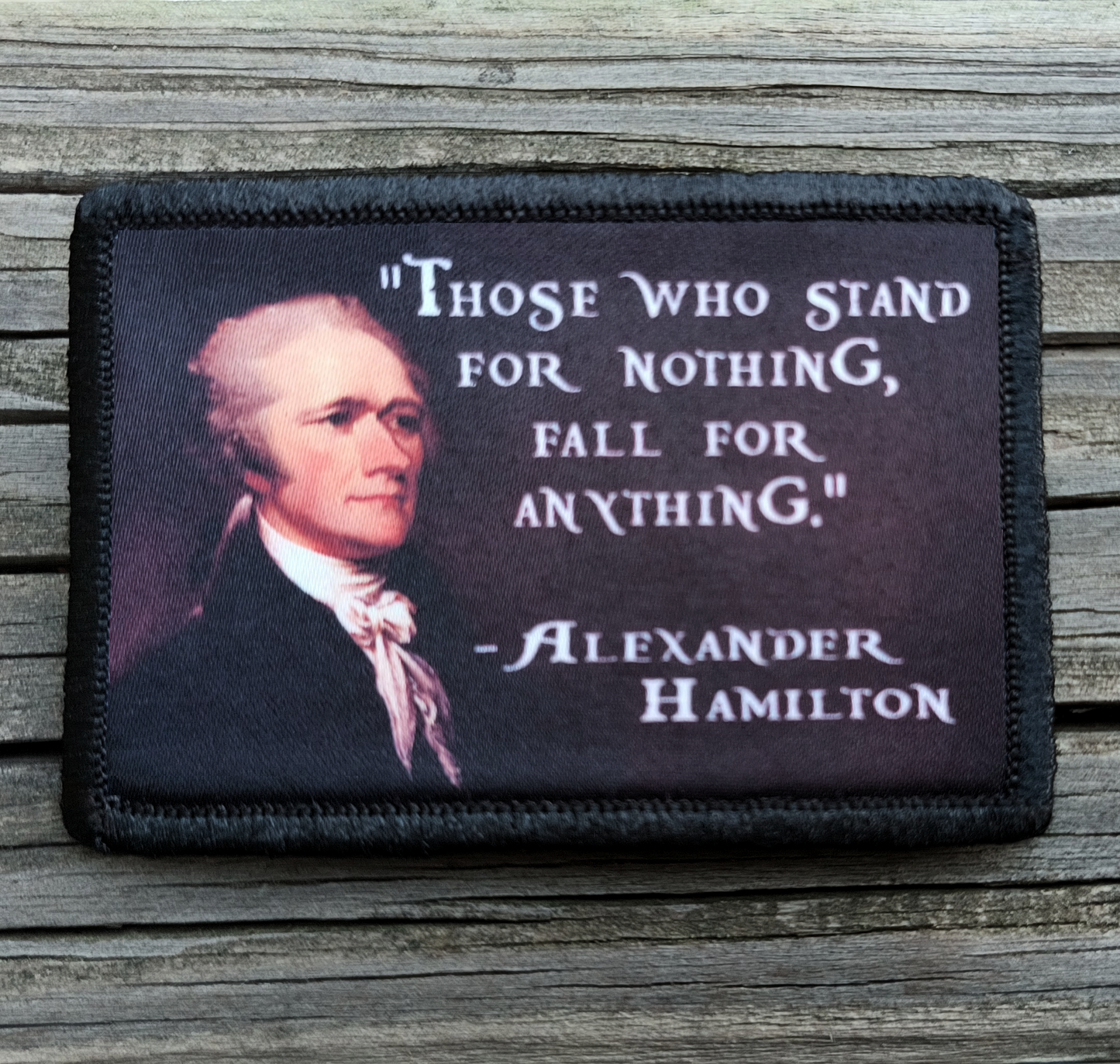 Alexander Hamilton Morale Patch