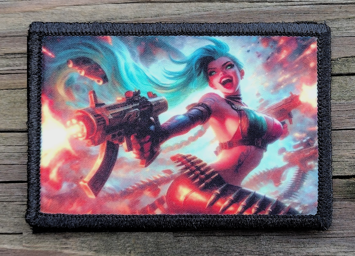 Anime Girl SMG Morale Patch