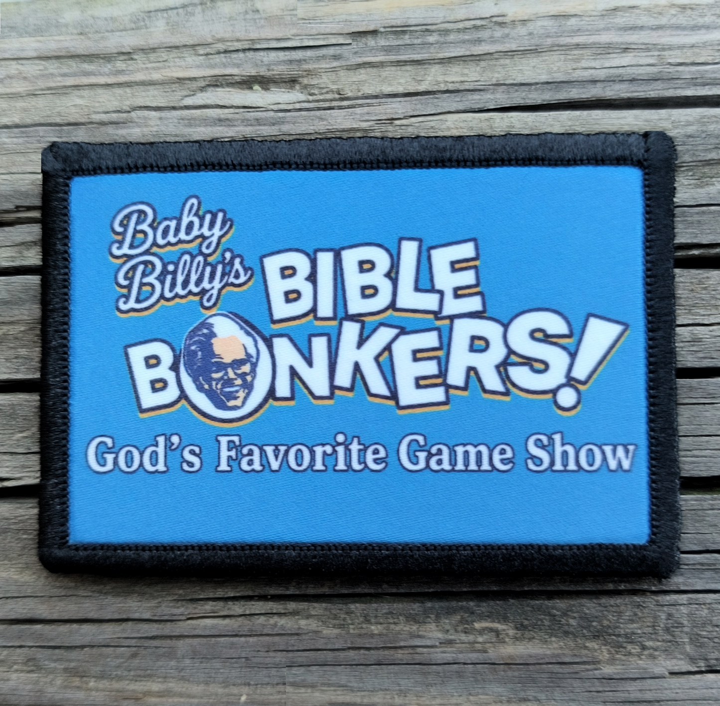Baby Billy's Bible Bonkers Morale Patch