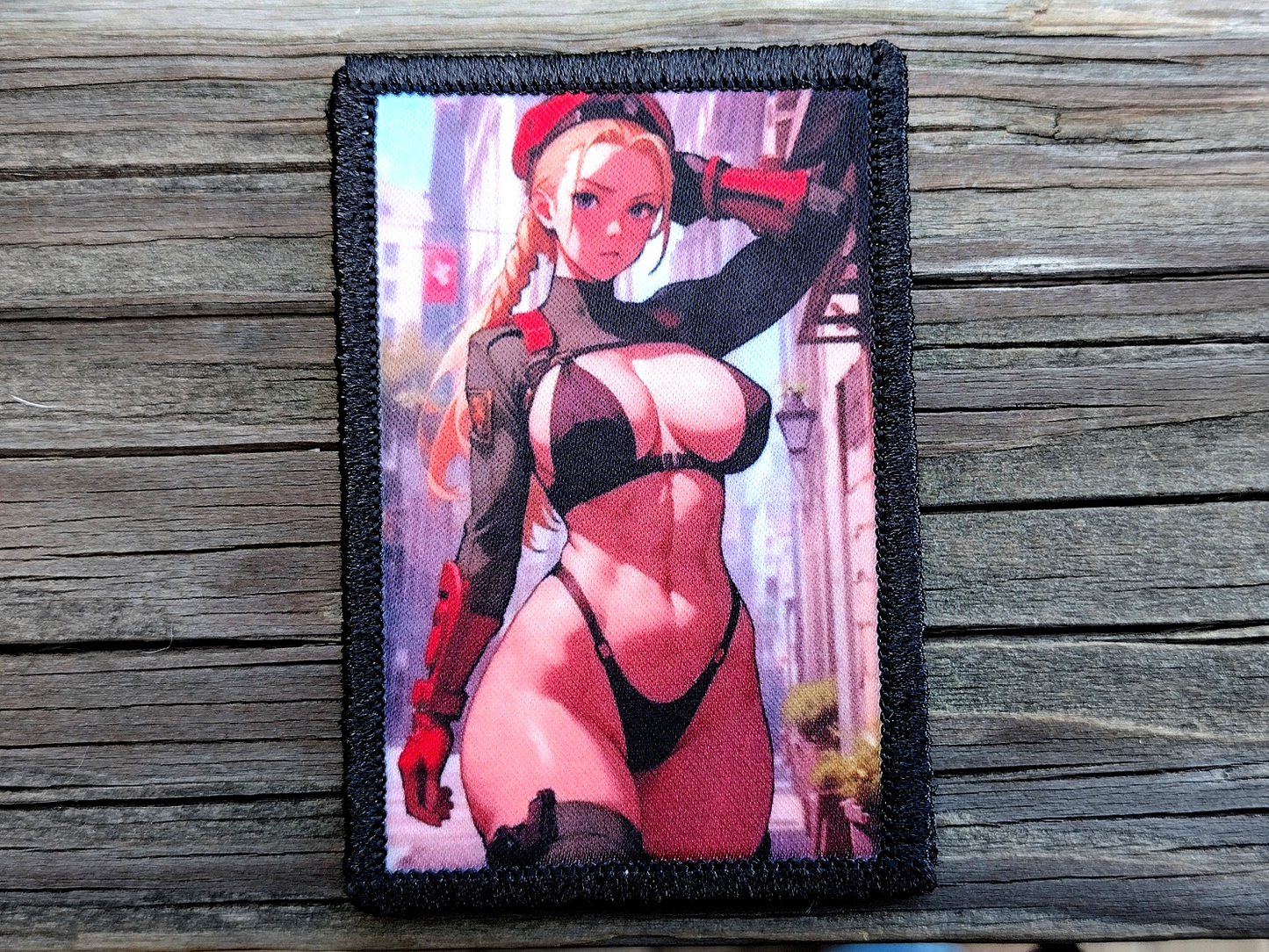 Cammy Street Fighter Morale Patch