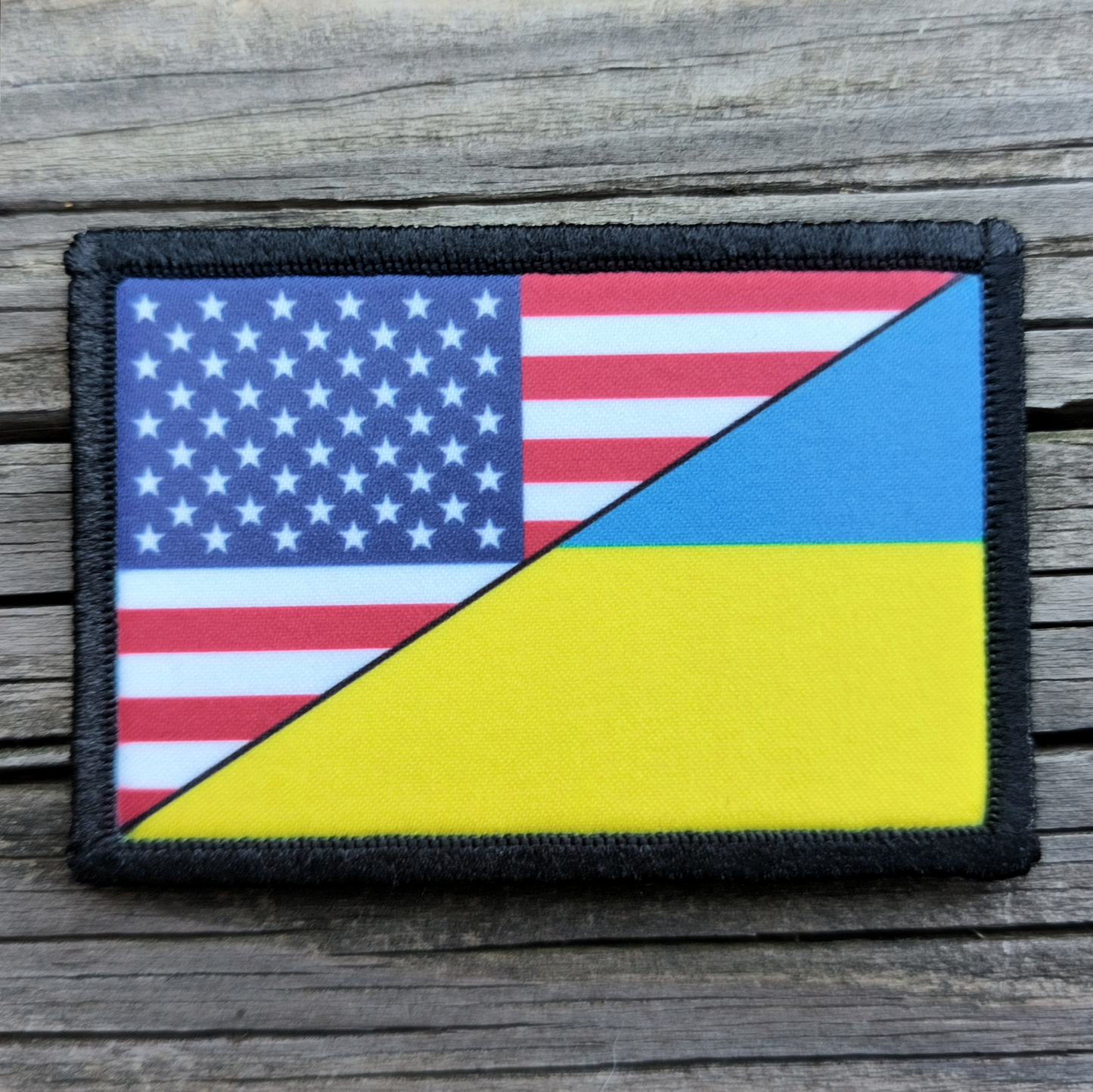 American Ukrainian Flag Morale Patch