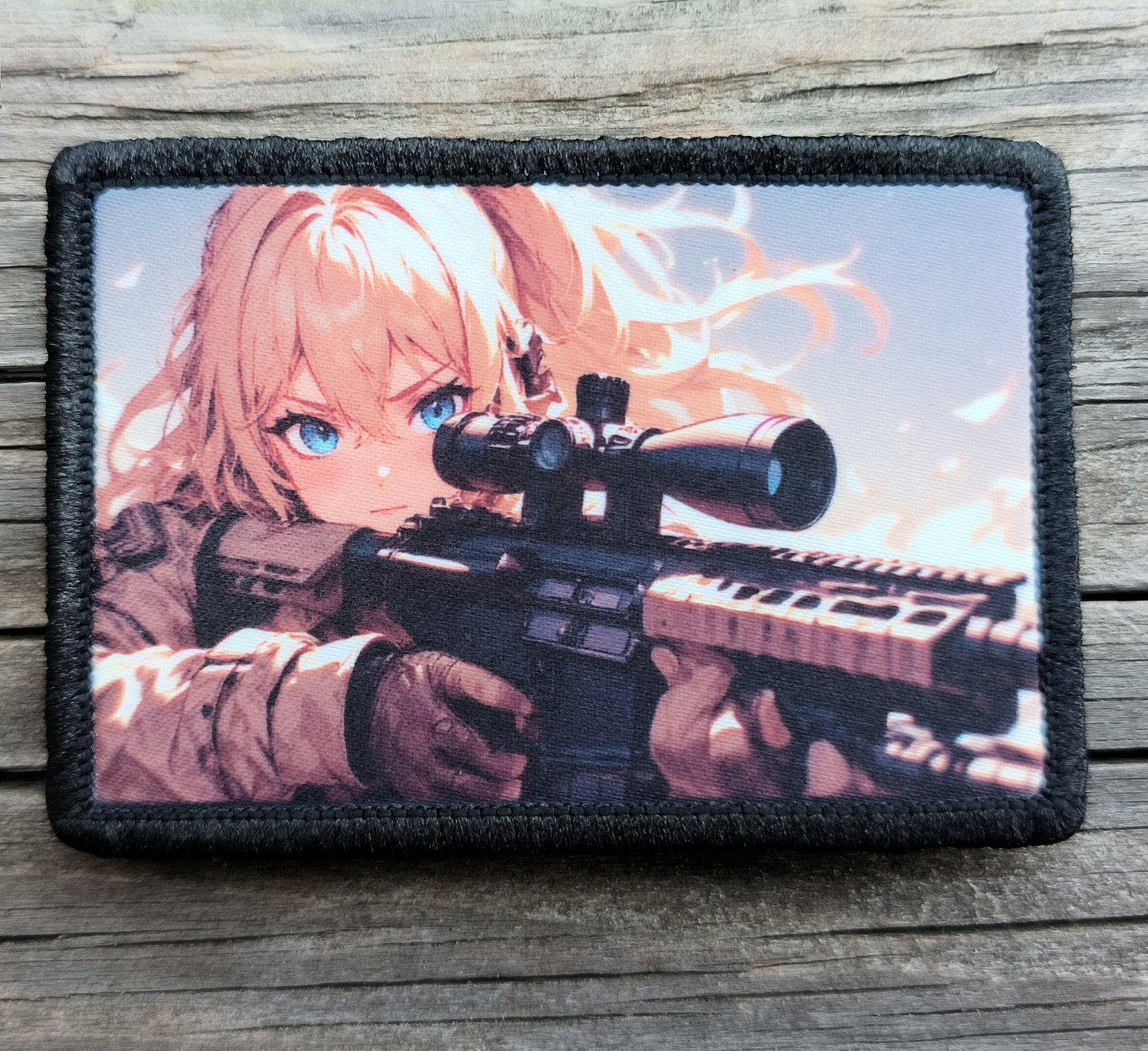 Anime Girl Shooting Morale Patch