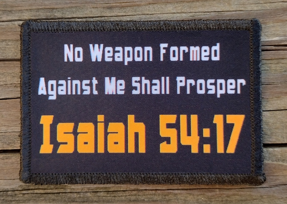 Isaiah 54:17 Morale Patch