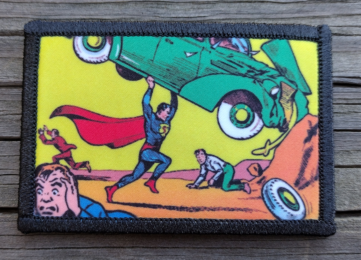 Vintage Comic Morale Patch