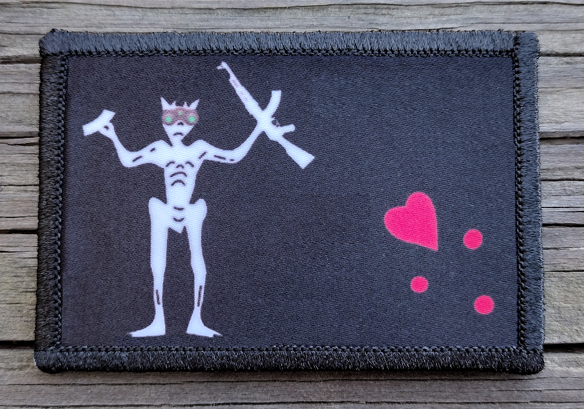 Blackbeard Goon Flag Morale Patch