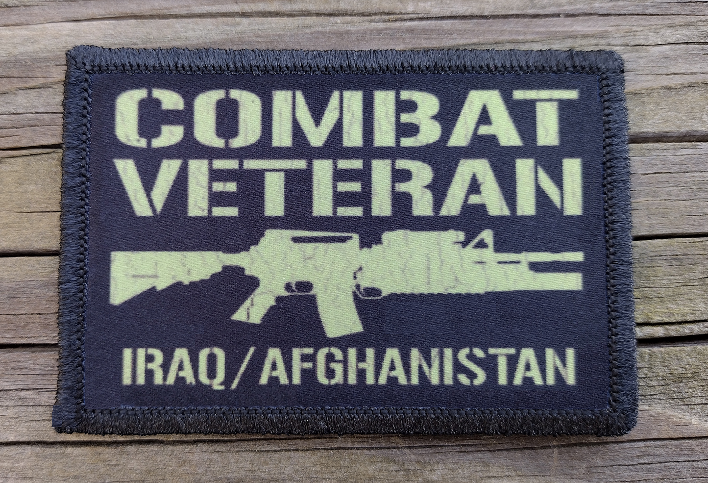 Combat Veteran Iraq Afghanistan Morale Patch
