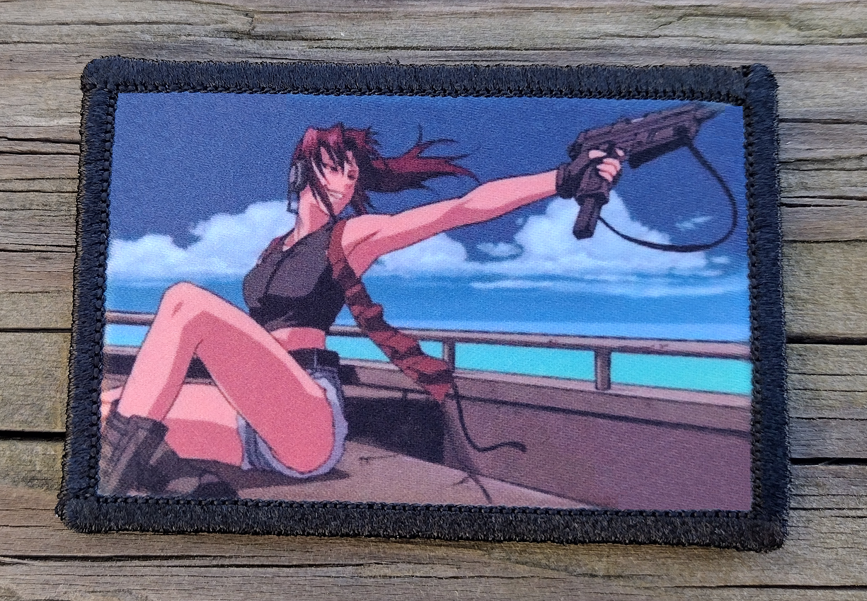 Anime Revy UZI Morale Patch