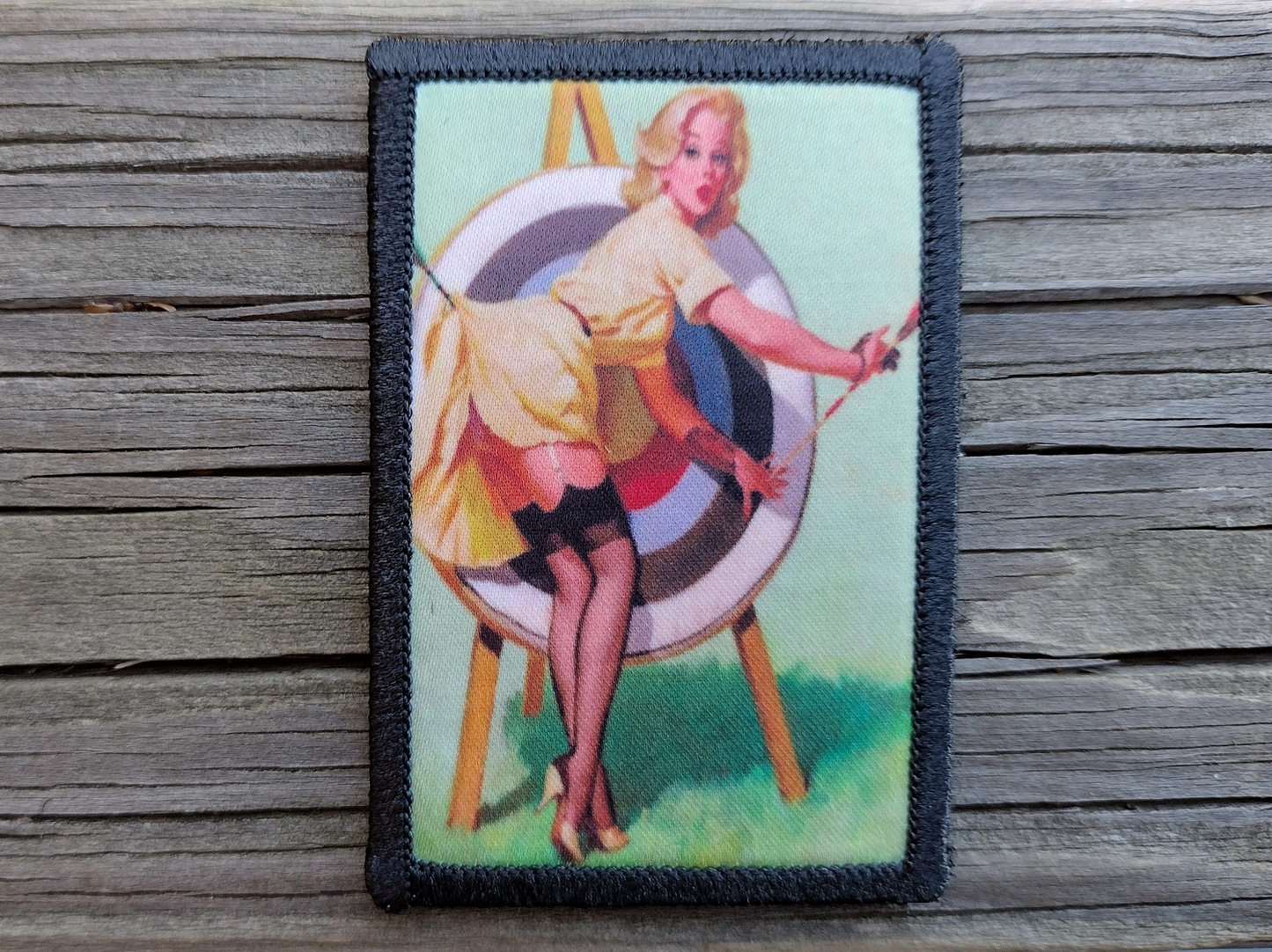 Archery Pinup Girl Morale Patch