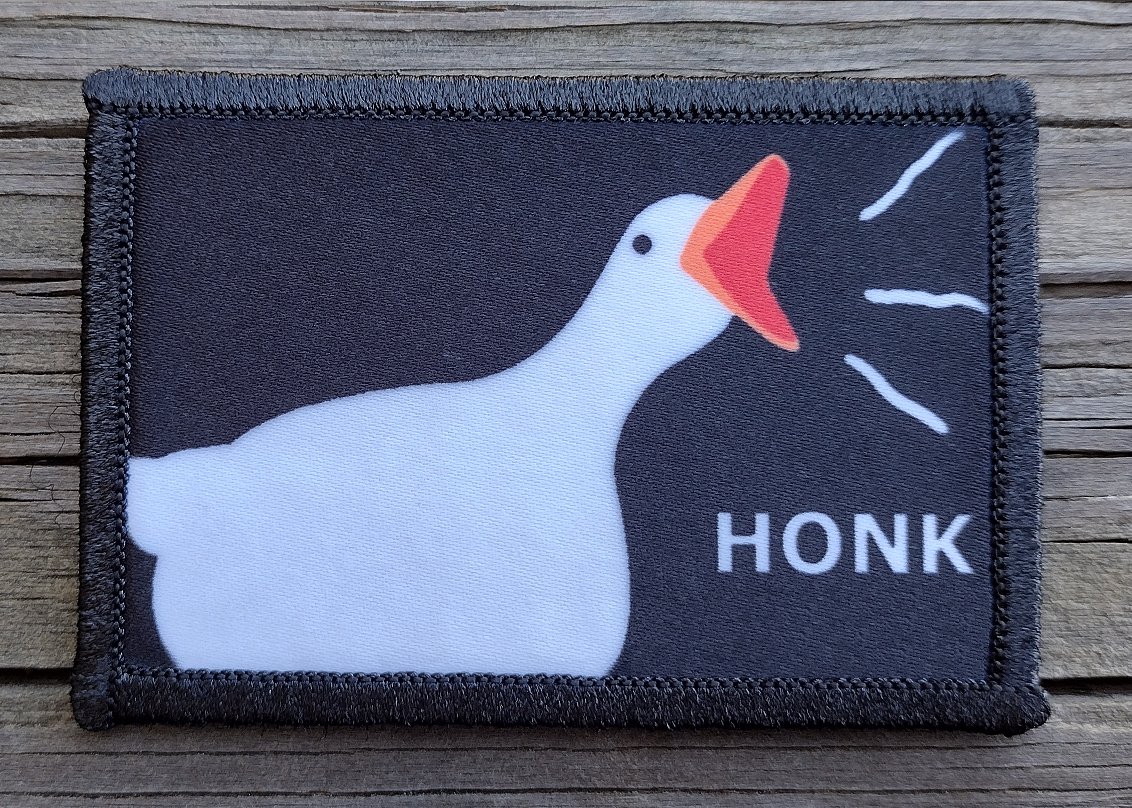 Goose Honk Morale Patch – Rude Patch