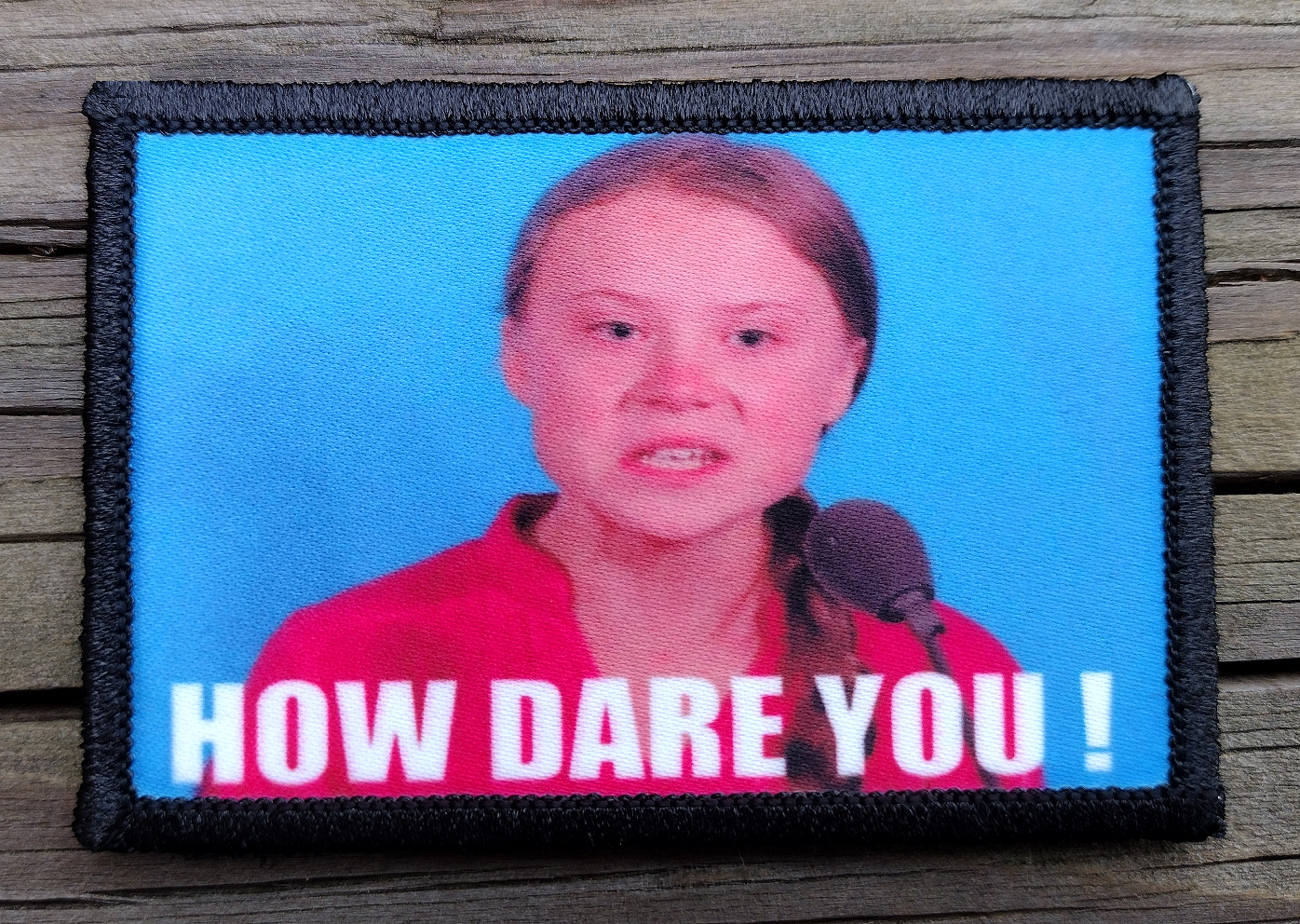 Greta How Dare You Morale Patch