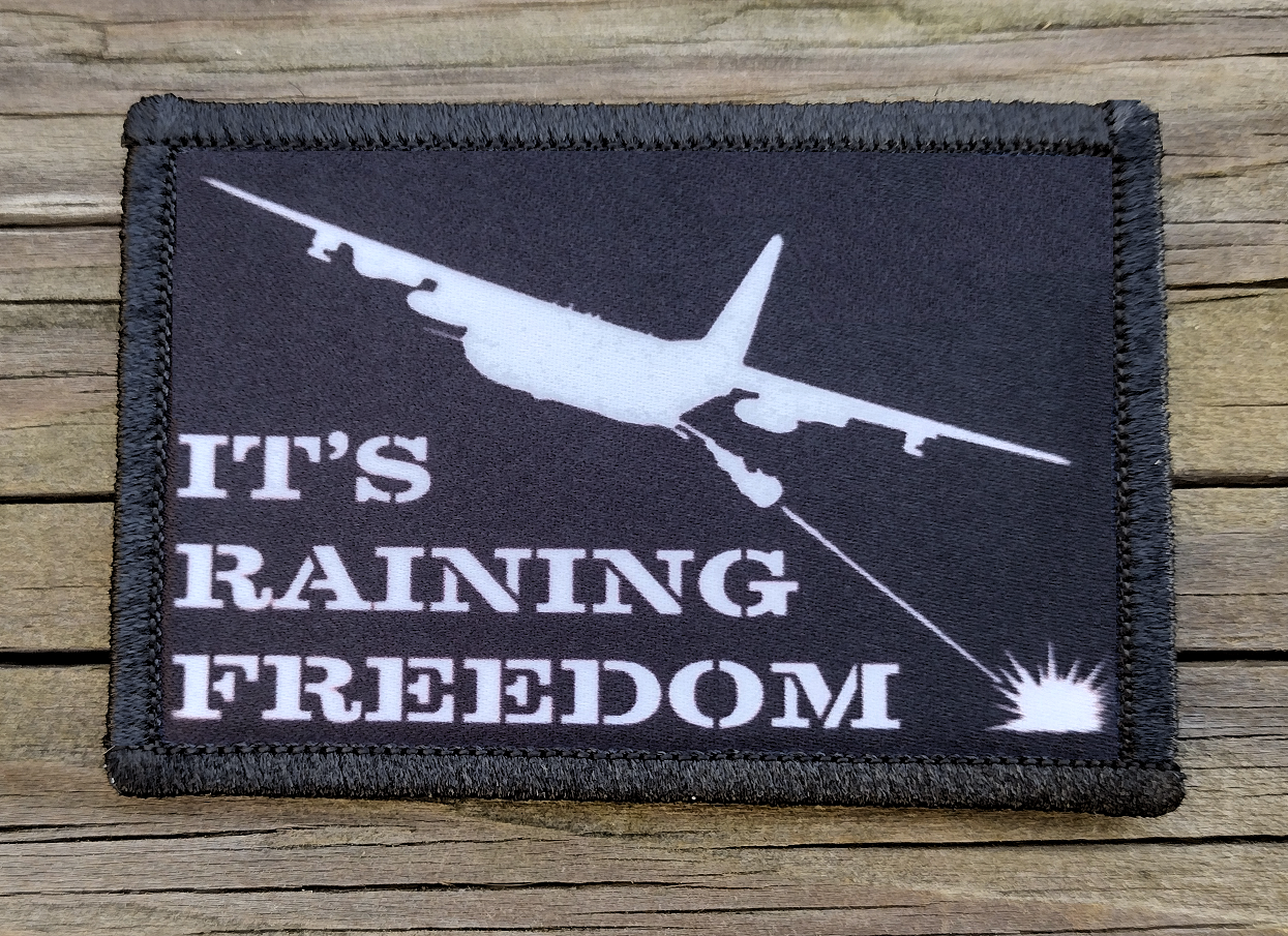 Its Raining Freedom AC-130 Gunship Morale Patch