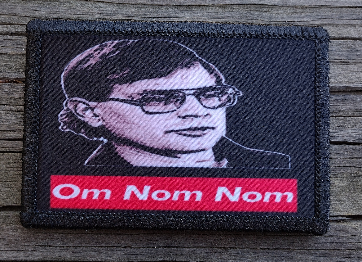 Jeffrey Dahmer Om Nom Nom Morale Patch