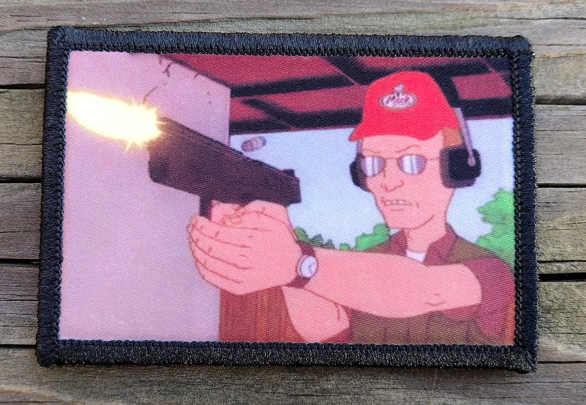 King Of The Hill Dale Shooting Morale Patch