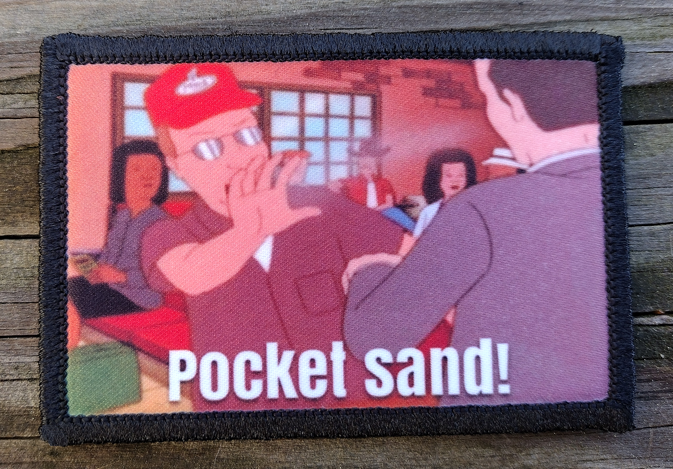 King Of The Hill Dale Gribble Pocket Sand Morale Patch