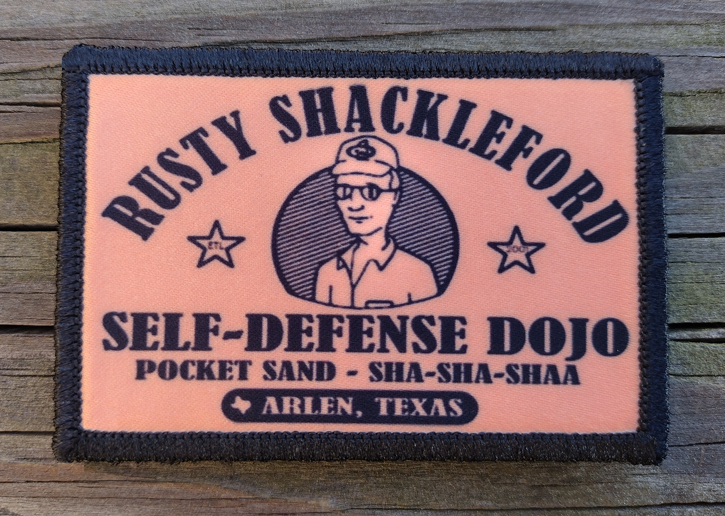 King Of The Hill Rusty Shackleford Self Defense Morale Patch