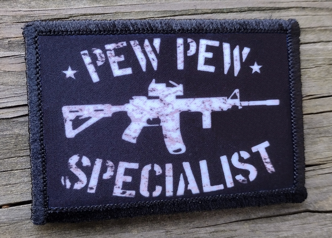 Pew Pew Specialist Morale Patch