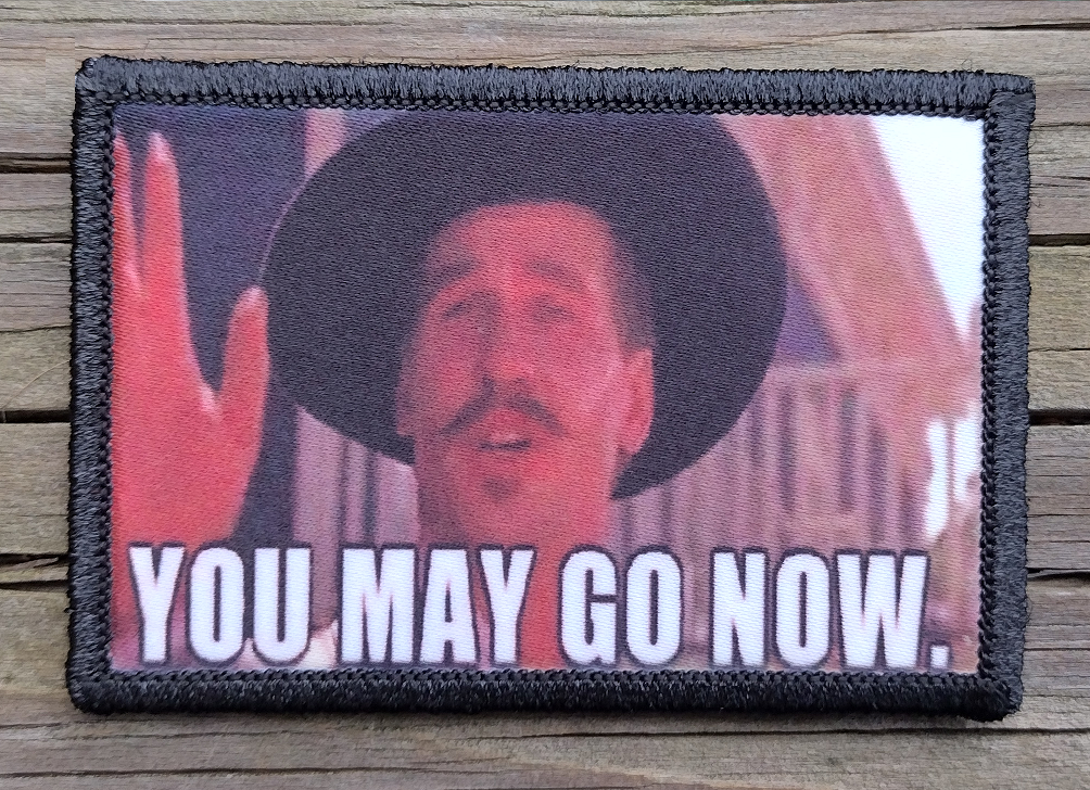 Tombstone Doc Holliday You May Go Now Morale Patch