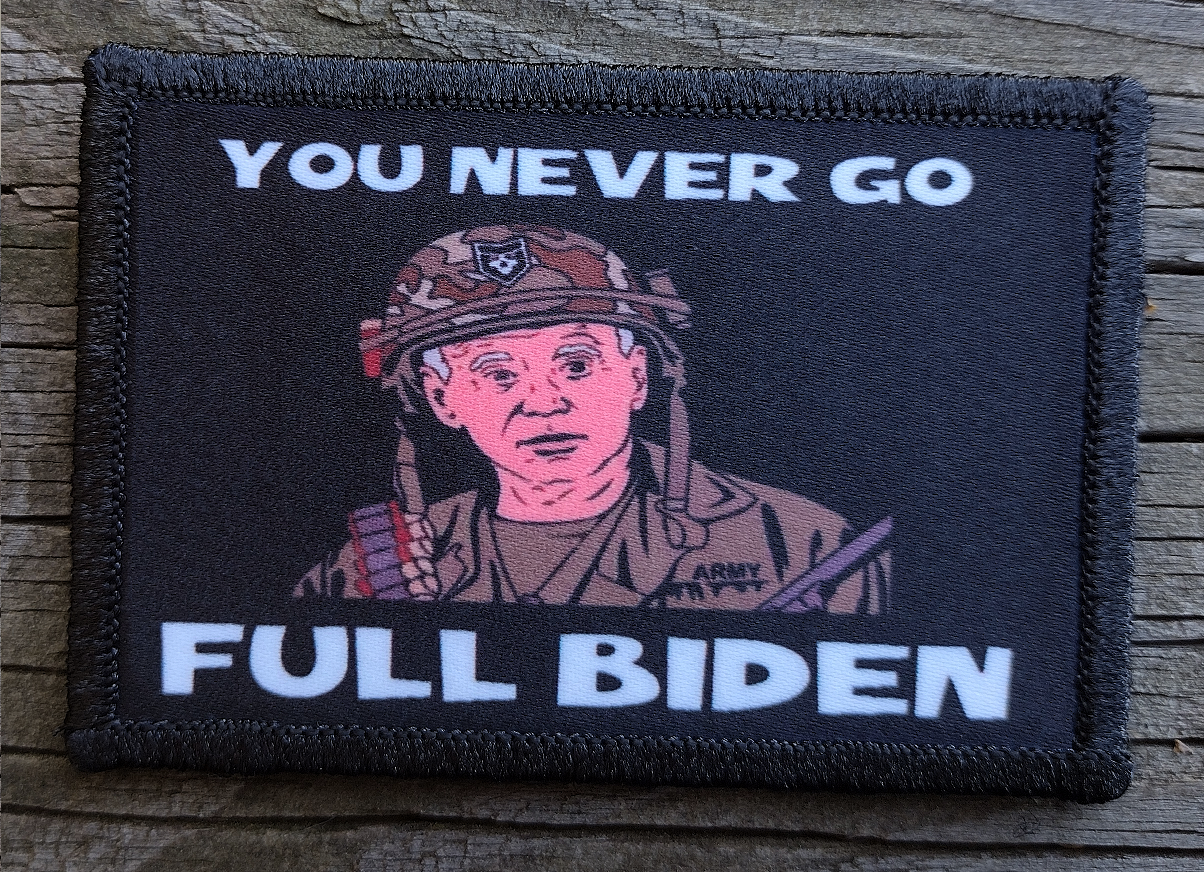 Tropic Thunder You Never Go Full Biden Morale Patch