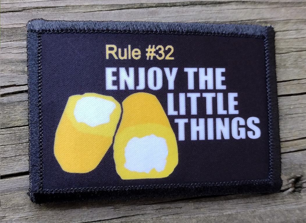 Zombie Rule #32 Enjoy The Little Things Morale Patch
