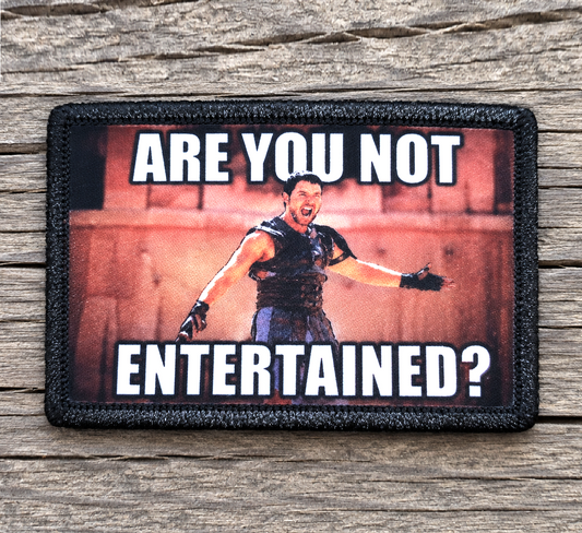 Gladiator Are You Not Entertained Morale Patch