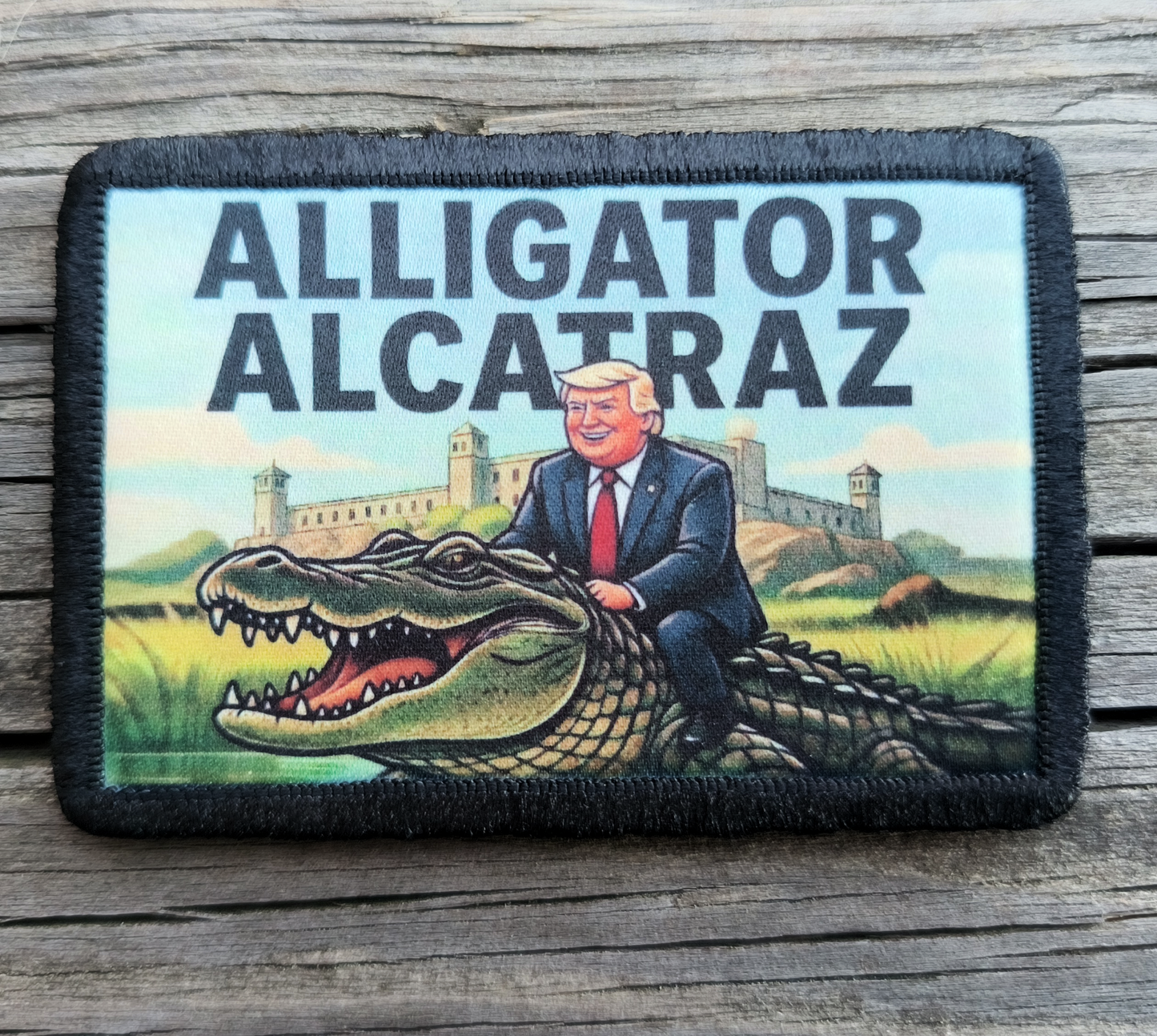 Alligator Alcatraz Morale Patch