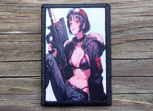 Anime Girl P90 Morale Patch