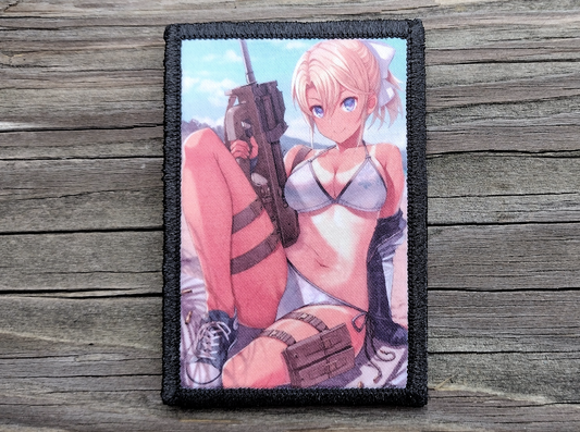 Anime Girl P90 Morale Patch