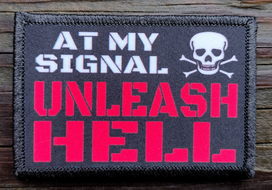 Gladiator At My Signal Unleash Hell Morale Patch