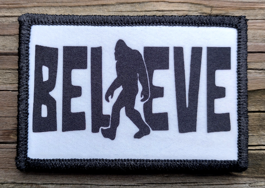 Believe Bigfoot Morale Patch