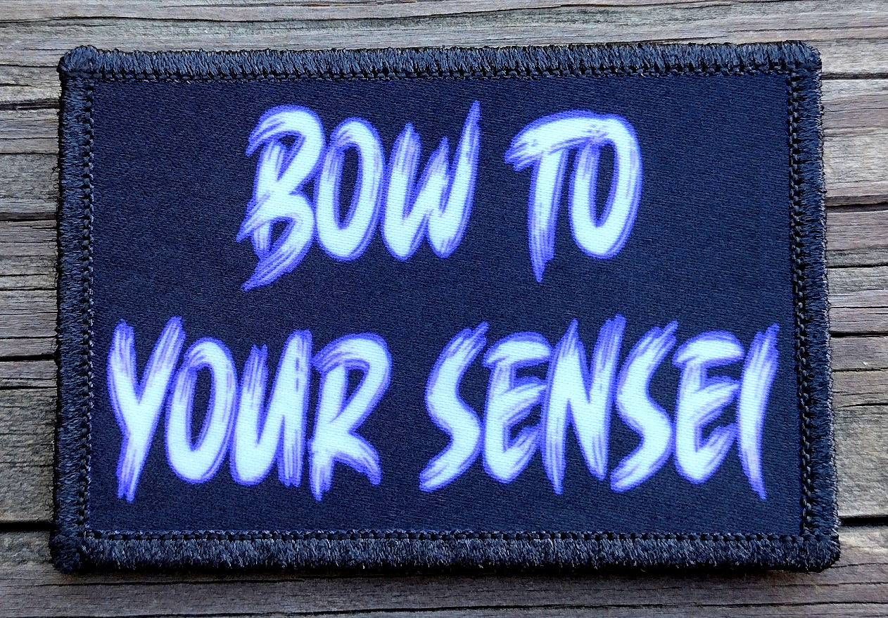 Bow To Your Sensei Morale Patch