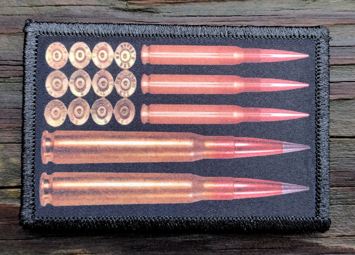 Bullet American Flag Morale Patch