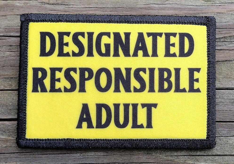 Designated Responsible Adult Morale Patch