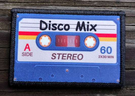 Disco Mix Tape Morale Patch