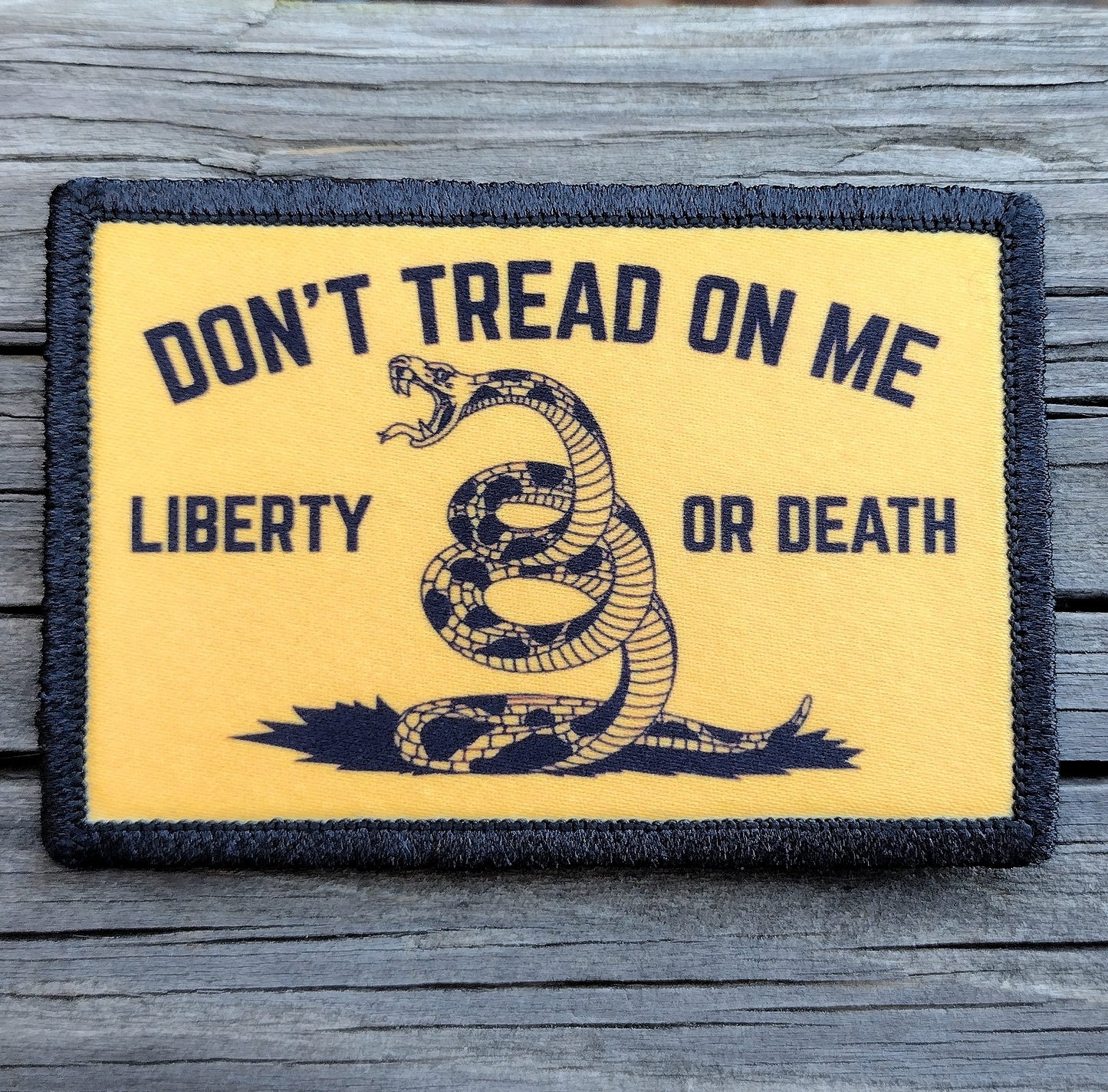 Don't Tread On Me Liberty Or Death Morale Patch