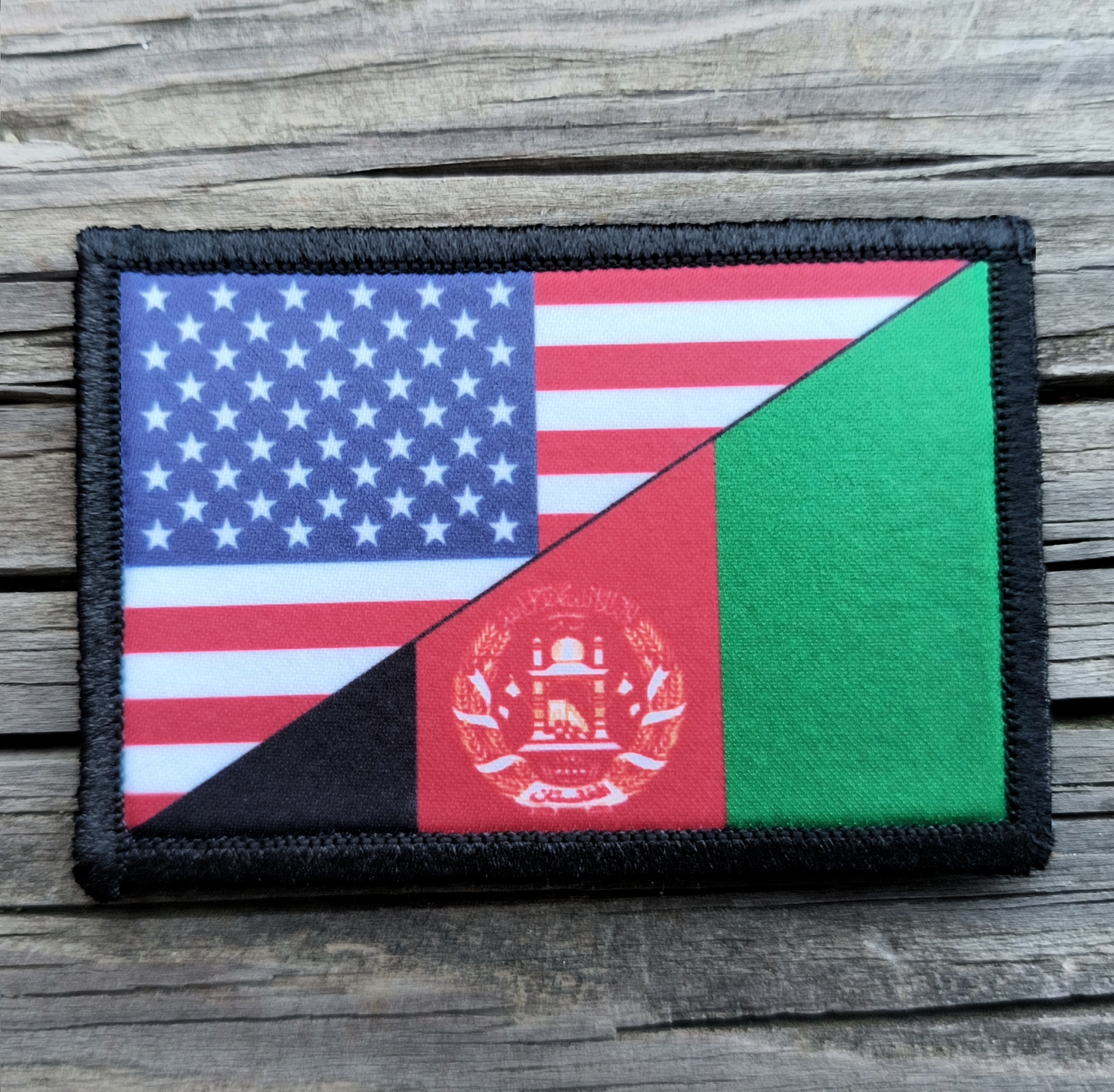 USA Afghanistan Flag Morale Patch