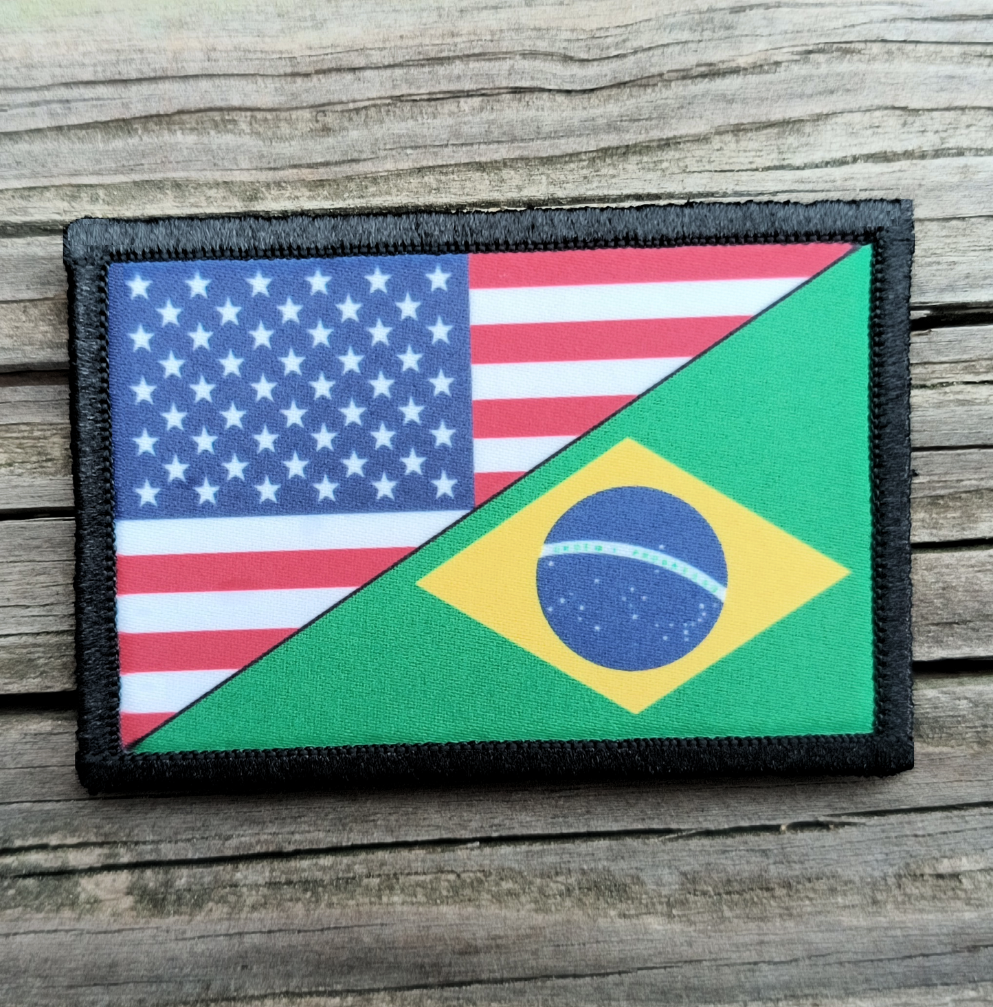 American Brazilian Flag Morale Patch