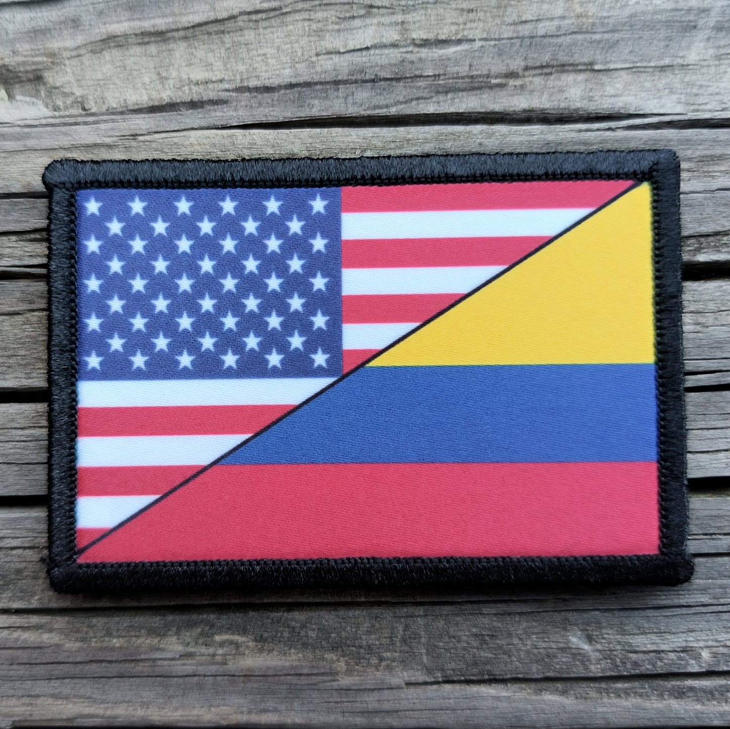 Columbian American Flag Morale Patch