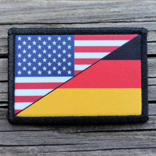American German Flag Morale Patch