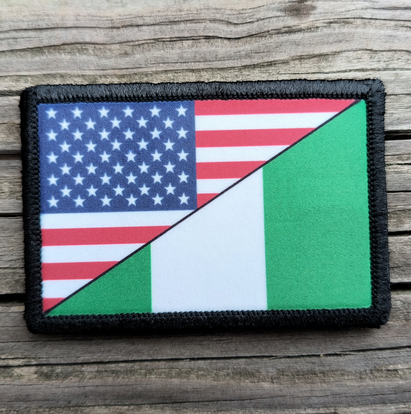American Nigerian Flag Morale Patch
