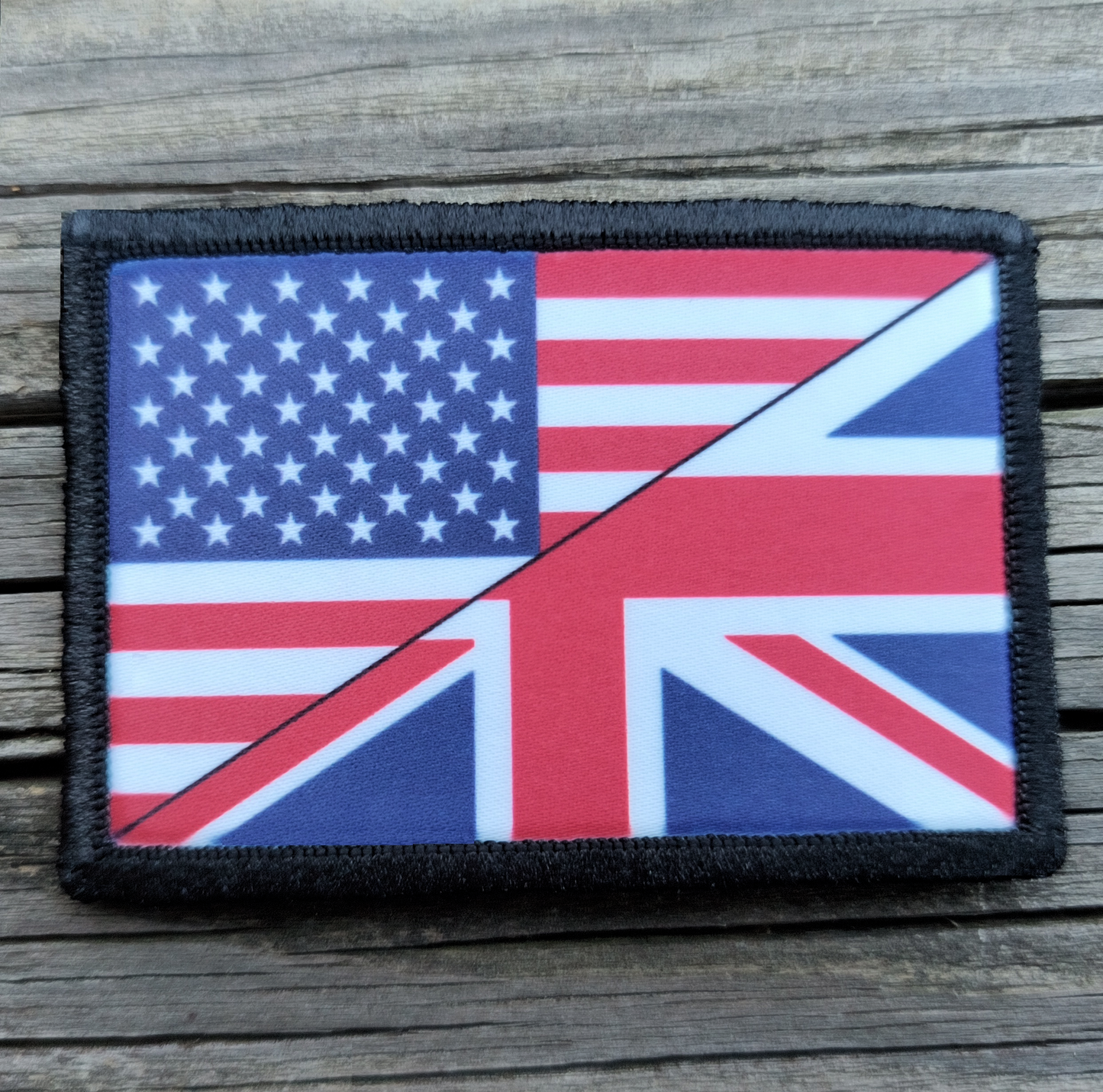 British American Flag Morale Patch