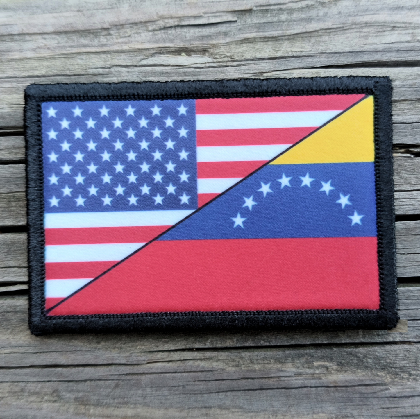 USA Venezuela Flag Morale Patch