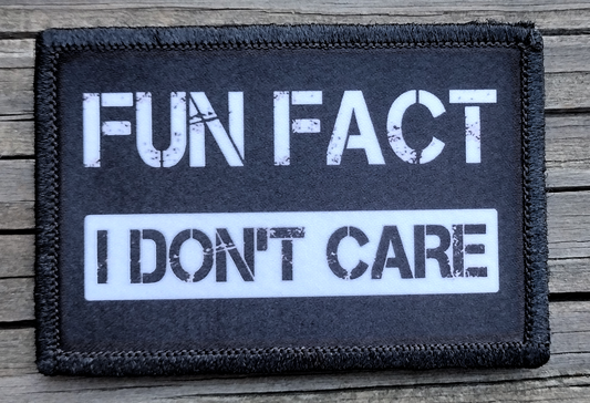 Fun Fact I Don't Care Morale Patch