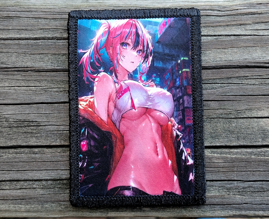 Anime Pinup Girl Morale Patch
