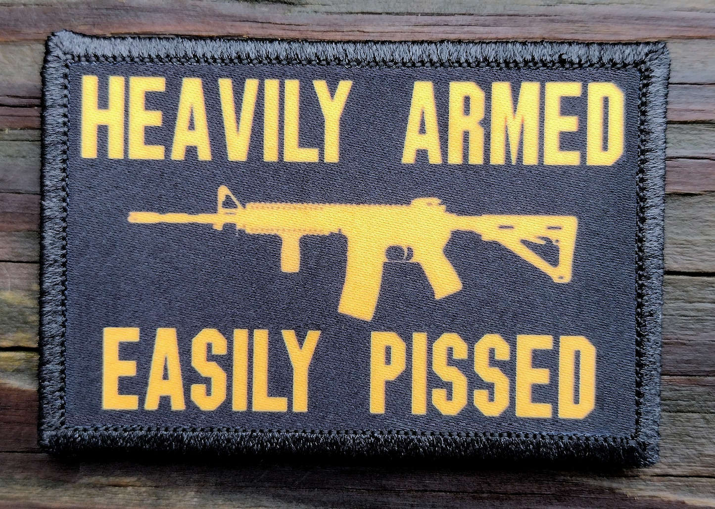 Heavily Armed Easily Pissed Morale Patch