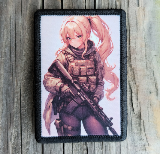 Anime Operator Girl Morale Patch