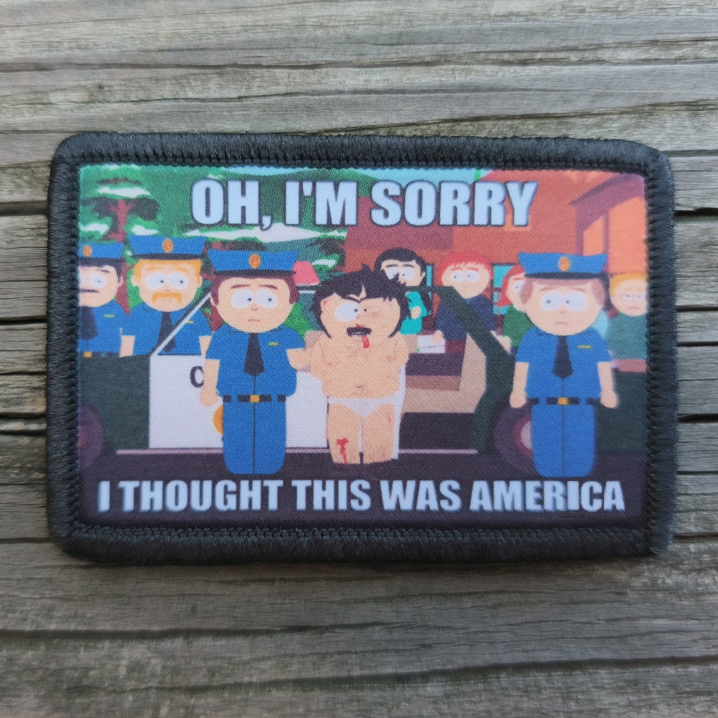 South Park I'm Sorry I Thought This Was America Morale Patch