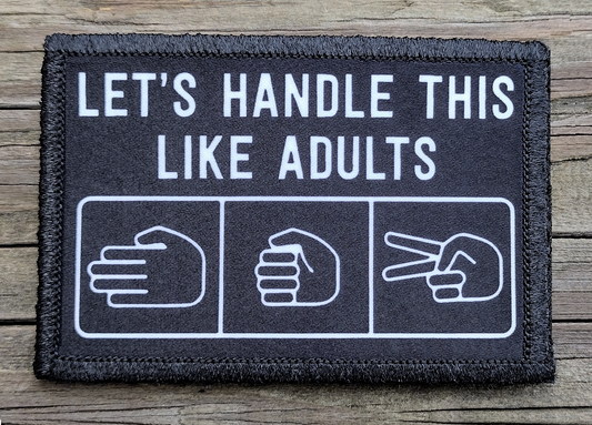 Let's Handle This Like Adults Morale Patch