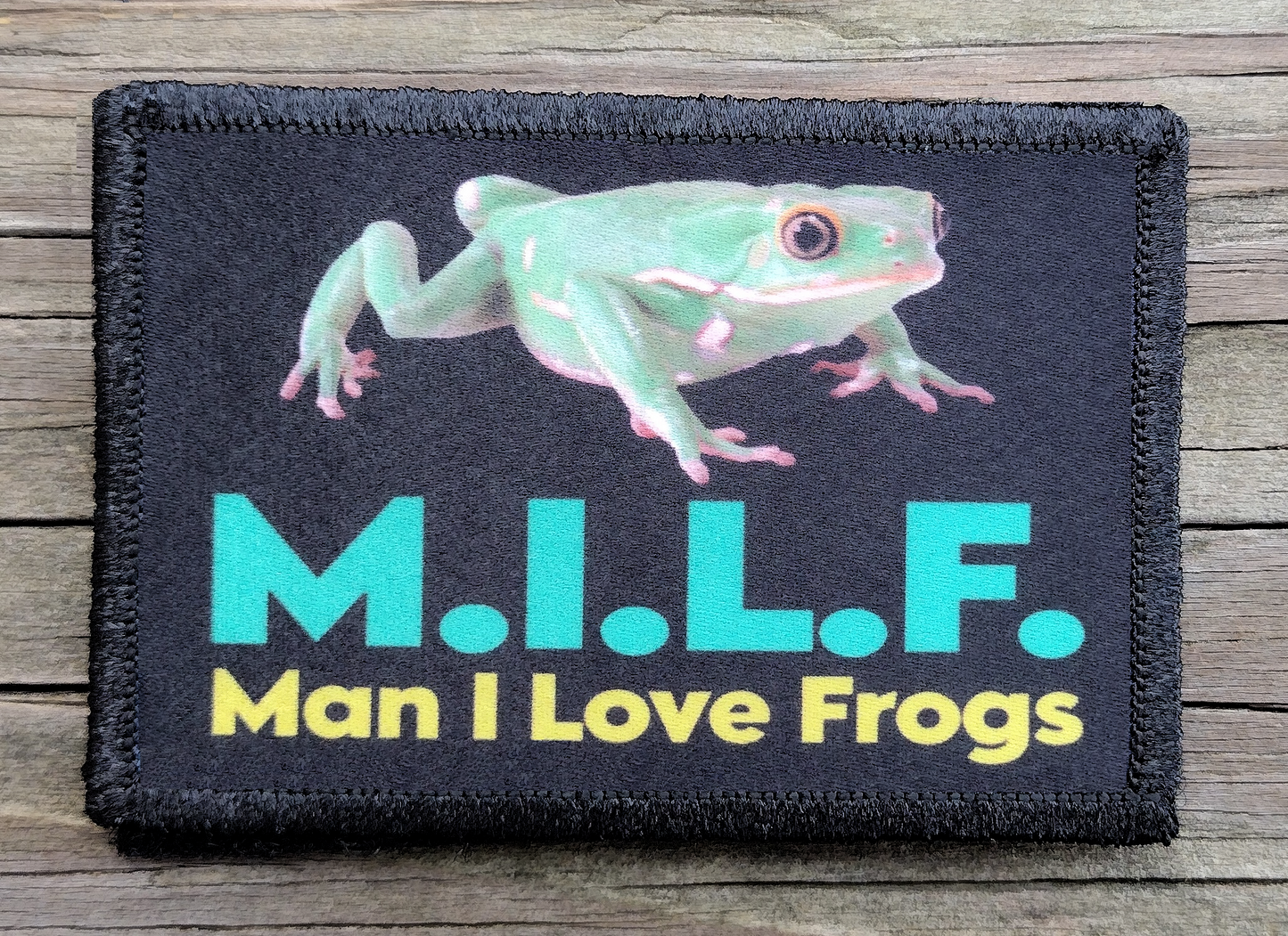 Man I Love Frogs Morale Patch