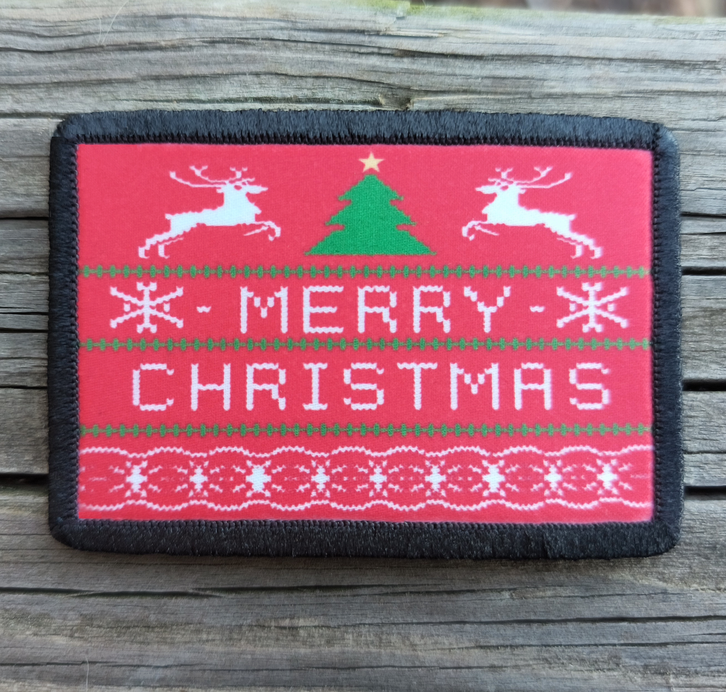 Ugly Christmas Sweater Morale Patch