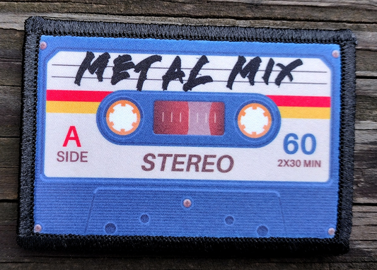 Heavy Metal Mix Tape Morale Patch